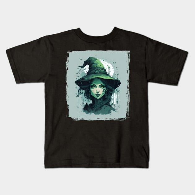 Beautiful Wicked Witch of the East Kids T-Shirt by Tiago Augusto